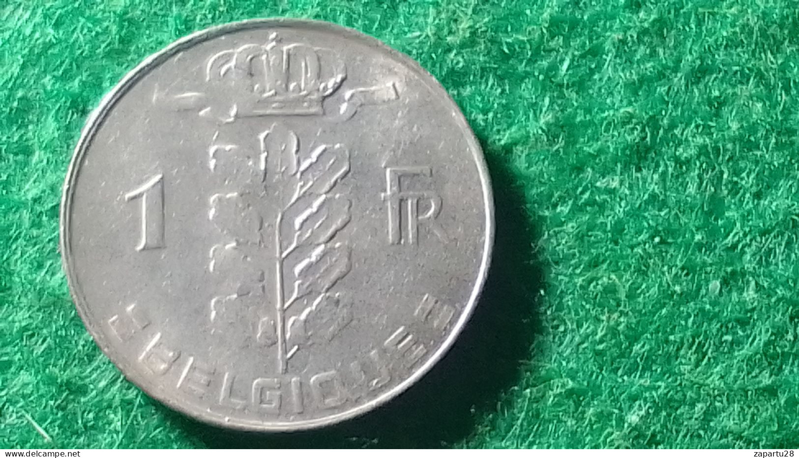 BELÇİKA - 1980-   1 FRANK - 25 Centimes