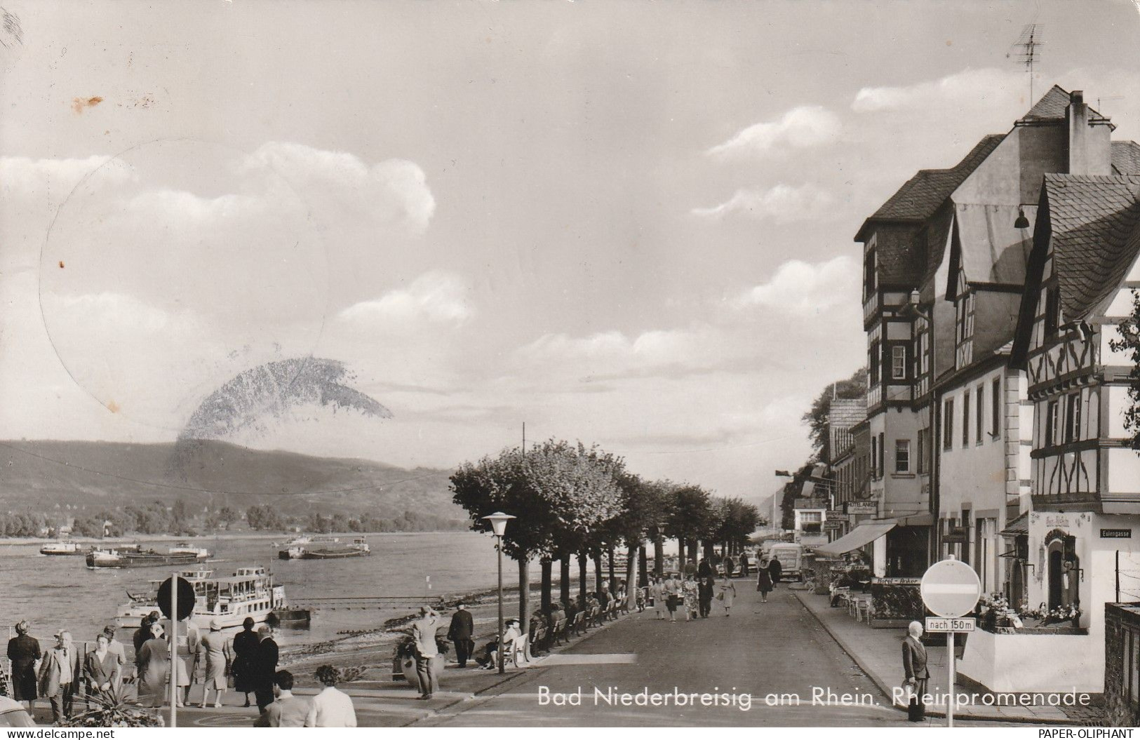 5484 BAD BREISIG - NIEDERBREISIG, Rheinpromenade, 1961 - Bad Breisig