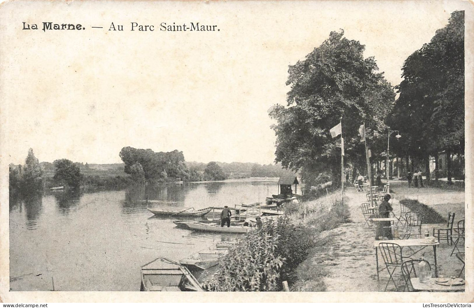 FRANCE - La Marne  - Au Parc Saint Maur - Carte Postale Ancienne - Saint Maur Des Fosses