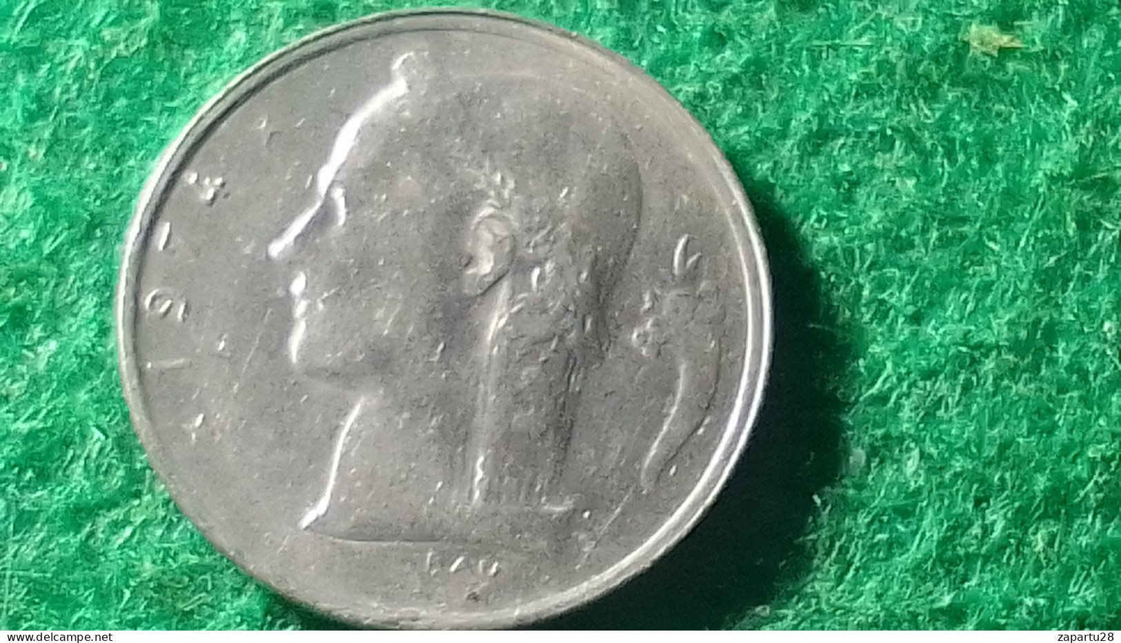 BELÇİKA - 1974-   1 FRANK - 25 Cent