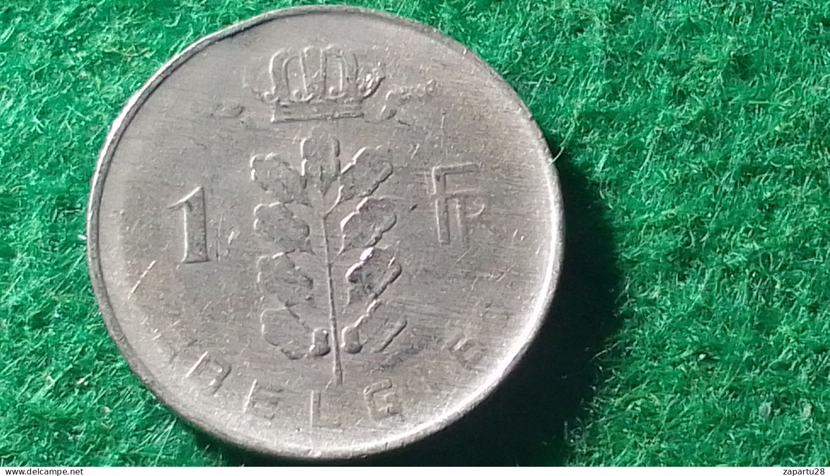 BELÇİKA - 1952-   1 FRANK - 25 Cent