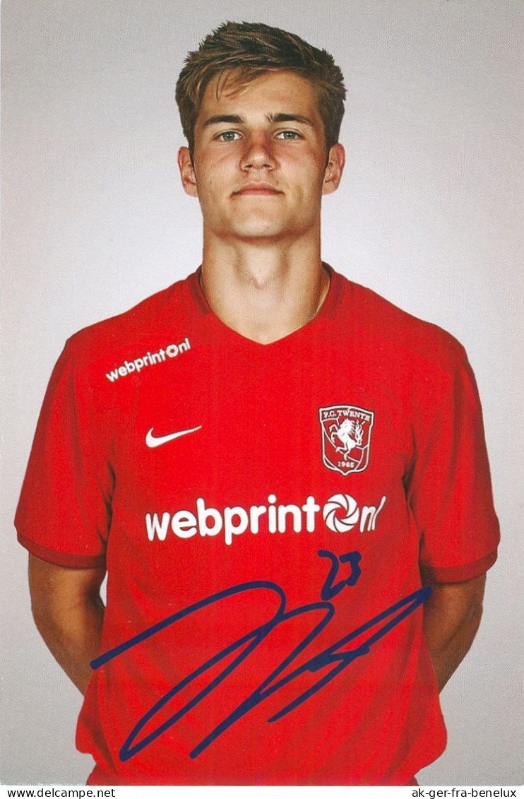 AK Joachim Andersen FC Twente Enschede 15-16 Solrød Strand Olympique Lyon Fulham Sampdoria DBU Dänemark Danmark Denmark - Autographes