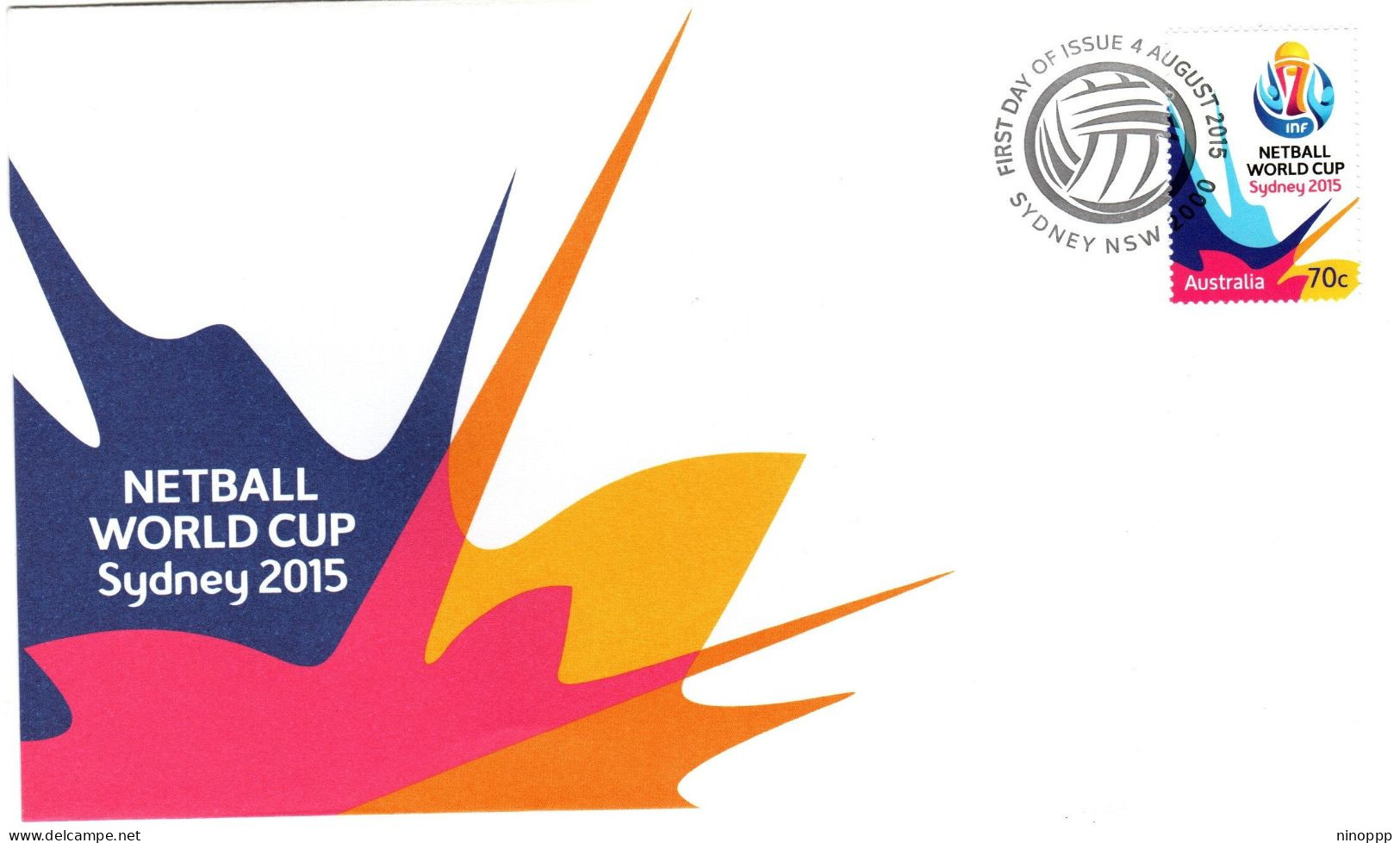 Australia 2015 Netball World Cup Sydney,First Day Cover - Marcophilie