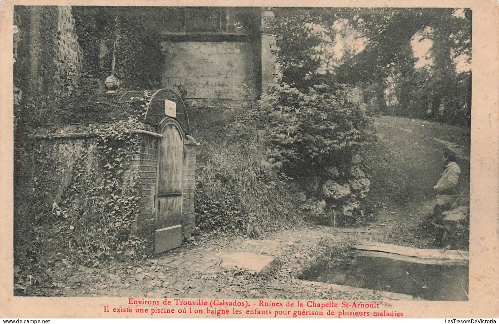 FRANCE - Environs De Trouville -  Ruines De La Chapelle Saint Arnoult - Carte Postale Ancienne - Trouville