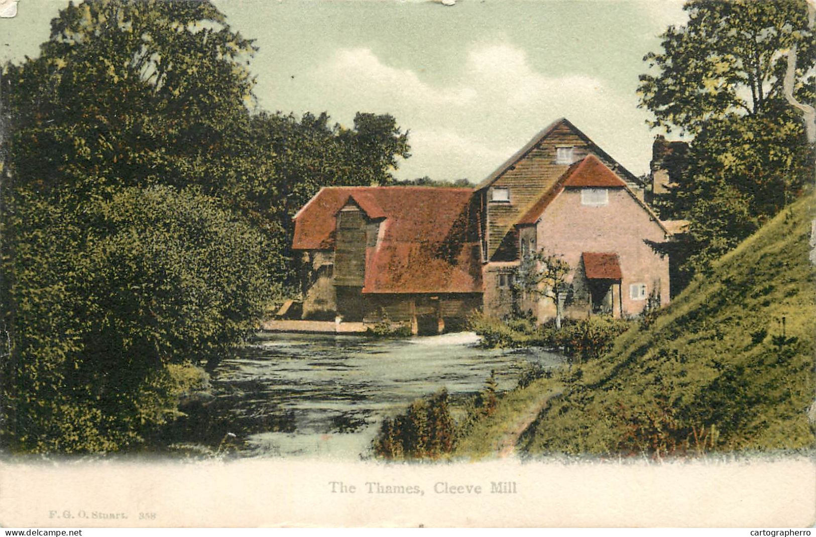 United Kingdom England The Thames Cleeve Mill - Gloucester