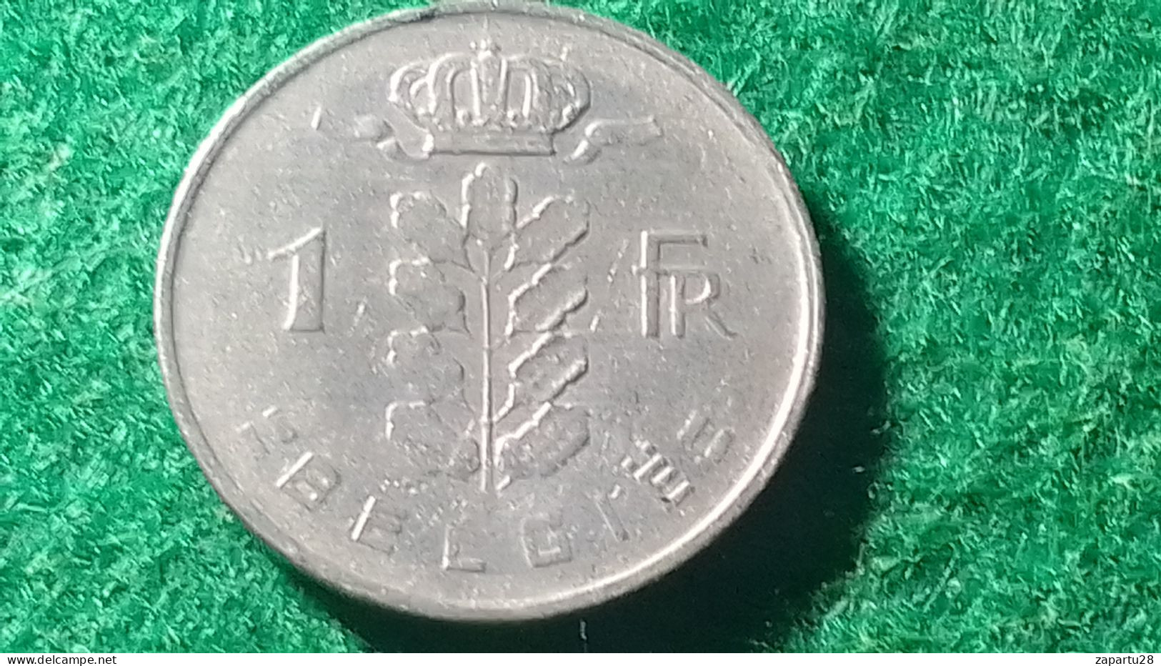 BELÇİKA - 1958-   1 FRANK - 25 Cents