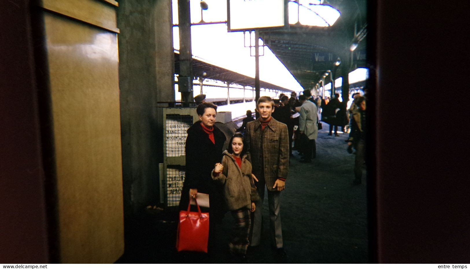 Diapositives SNCF Chemins  De Fer  Train Spécial COPEF Traction Vapeur 1975 - Dias