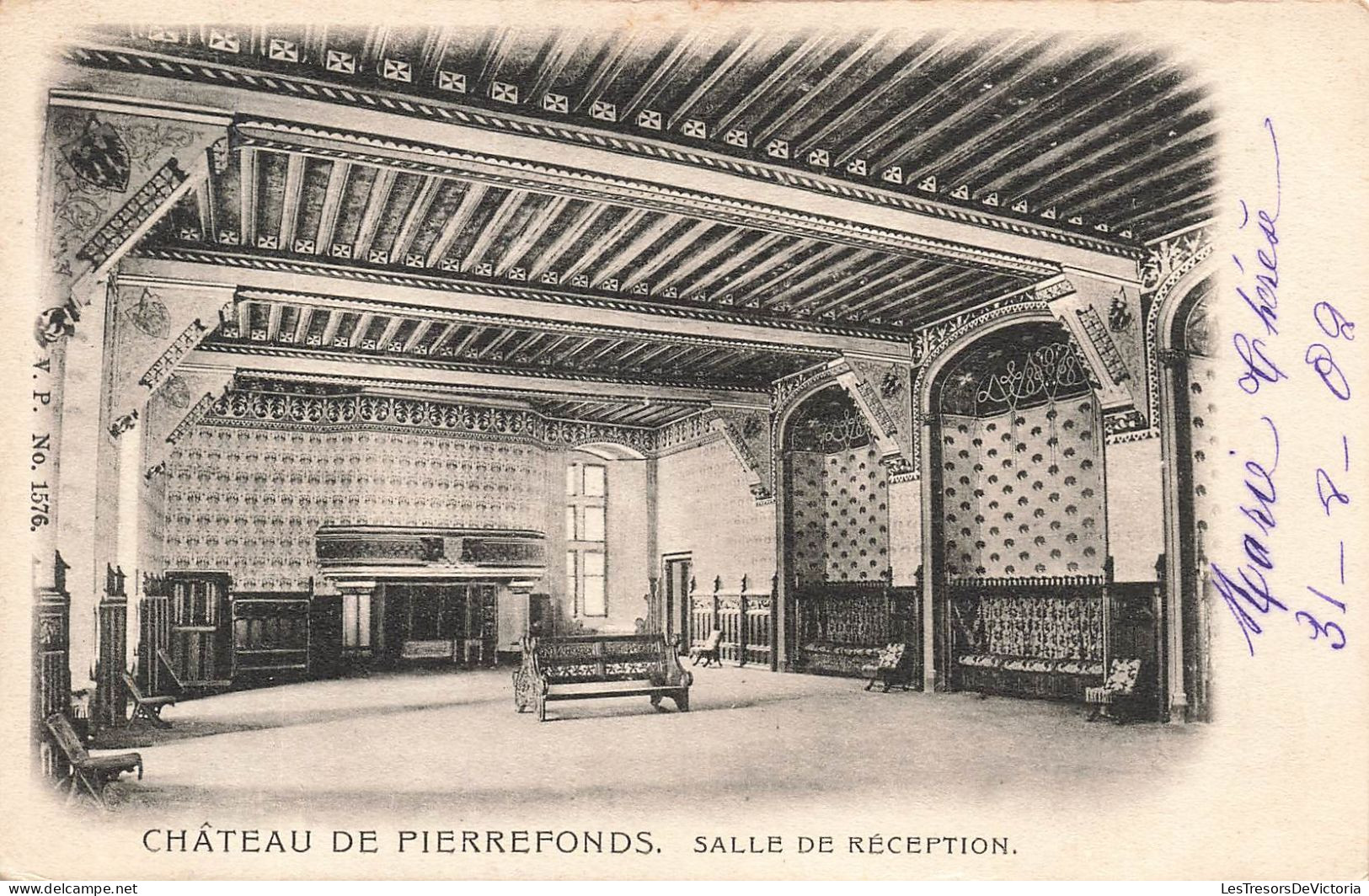 FRANCE - Château De Pierrefonds - Salle De Réception - VP No 1576 - Carte Postale Ancienne - Pierrefonds