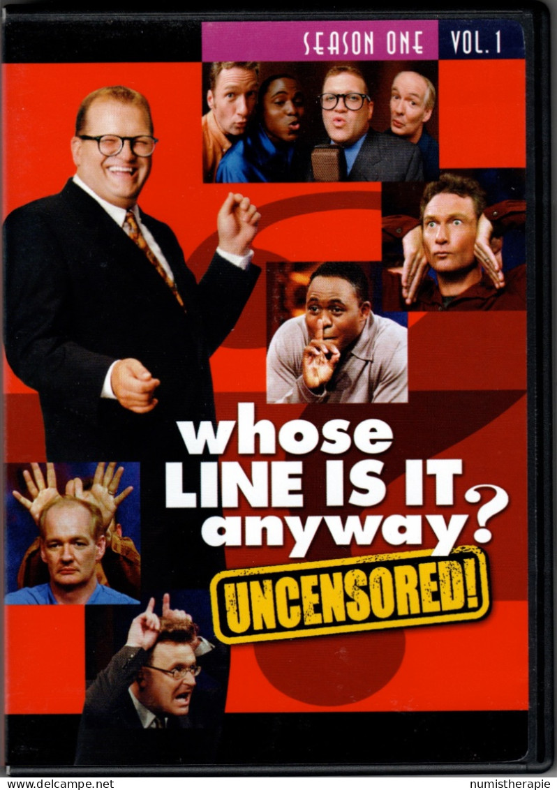 Whose LINE IS IT Anyway ? Uncensored ! (2 Discs) - Comedy