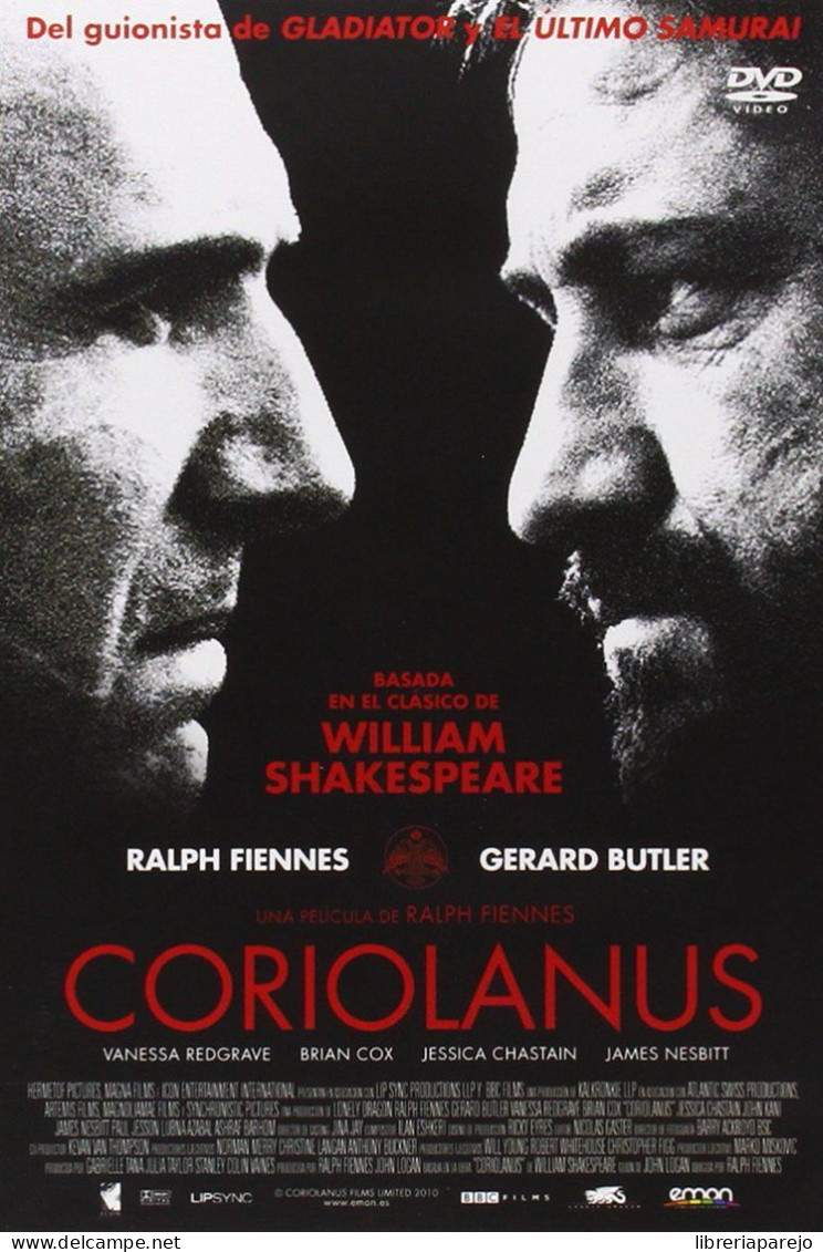 Coriolanus Dvd Nuevo Precintado - Andere Formaten