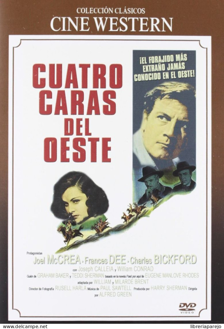 Cuatro Caras Del Oeste Dvd Nuevo Precintado - Andere Formaten