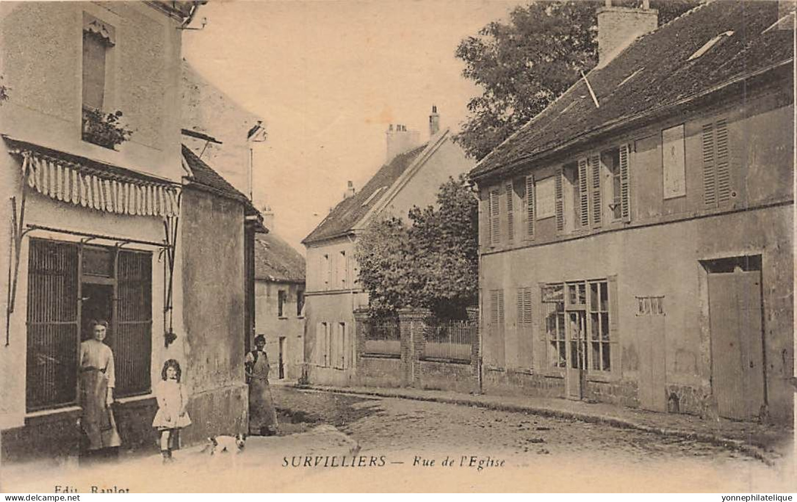 95 - VAL D'OISE - SURVILLIERS - Rue De L'église - 10909 - Survilliers