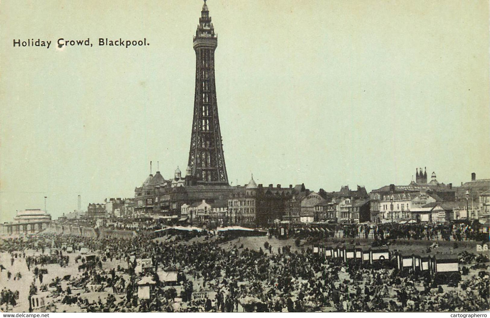 United Kingdom England Blackpool Holiday Crowd - Blackpool