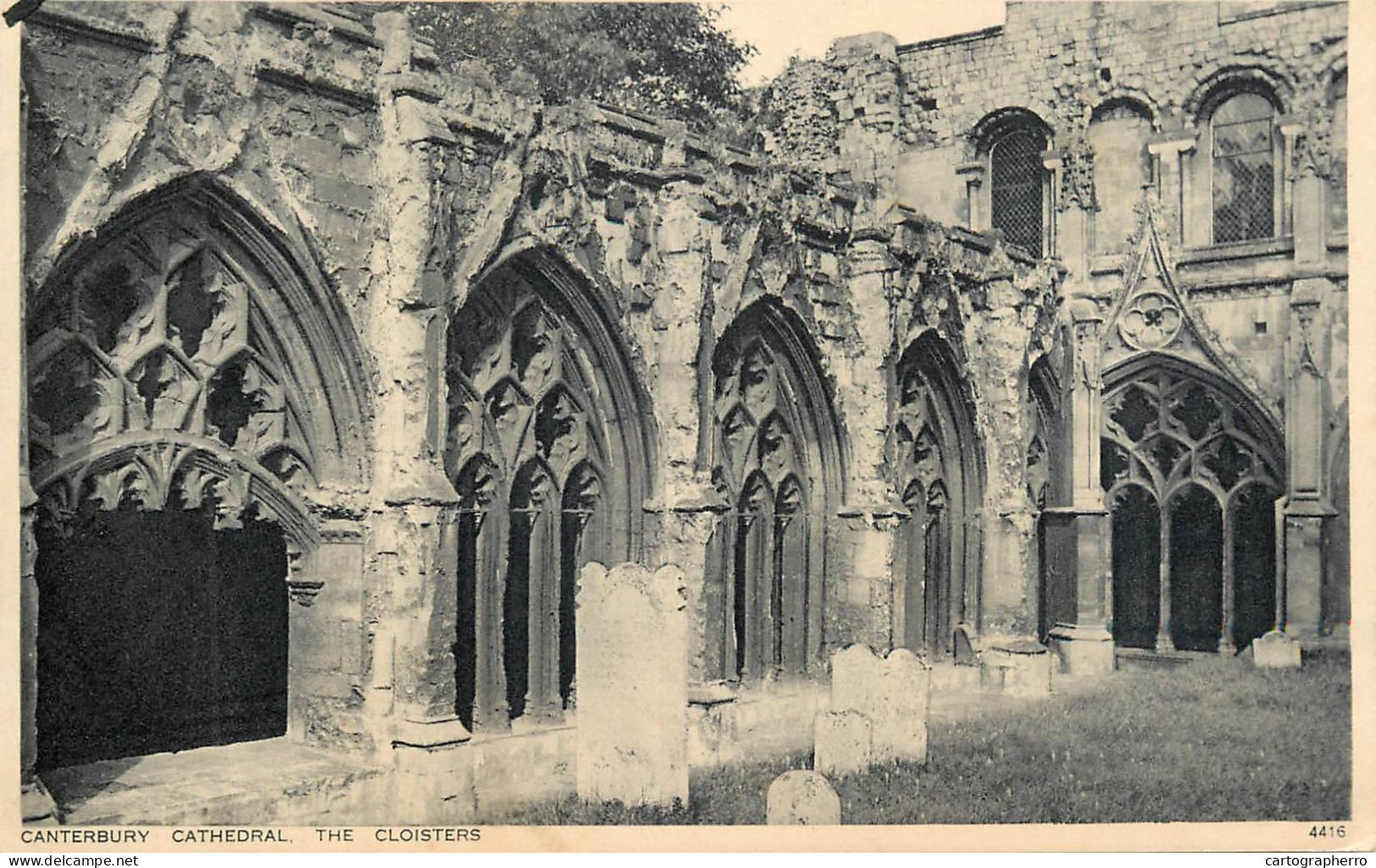 United Kingdom England Canterbury Cathedral Cloisters - Canterbury