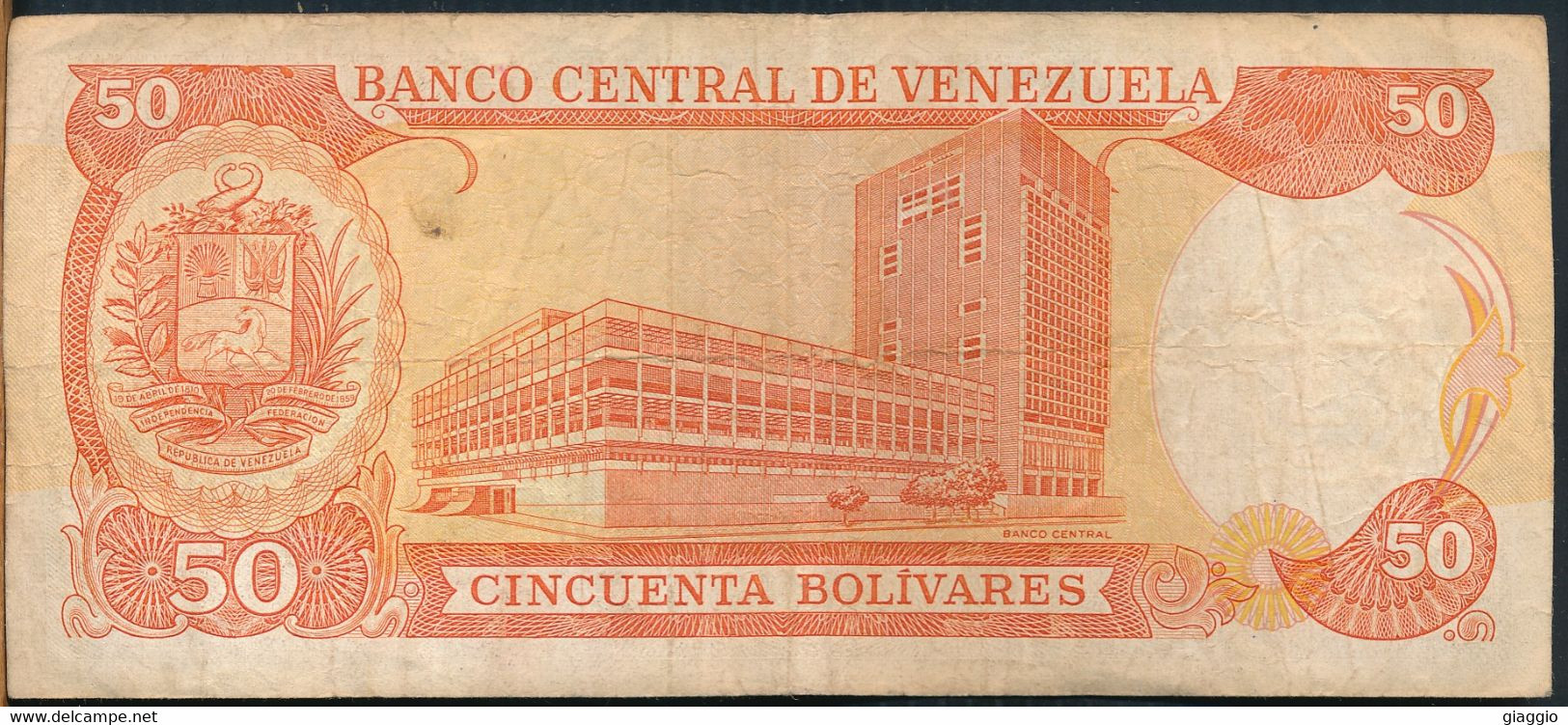 °°° VENEZUELA 50 BOLIVARES 1995 °°° - Venezuela