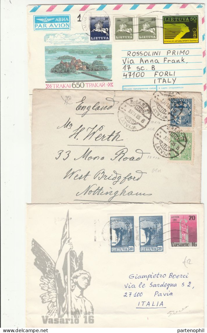 674 - Russia 1900/70 insieme di 69 interessanti affrancature tra lettere e cartoline con molte interessanti presenza da