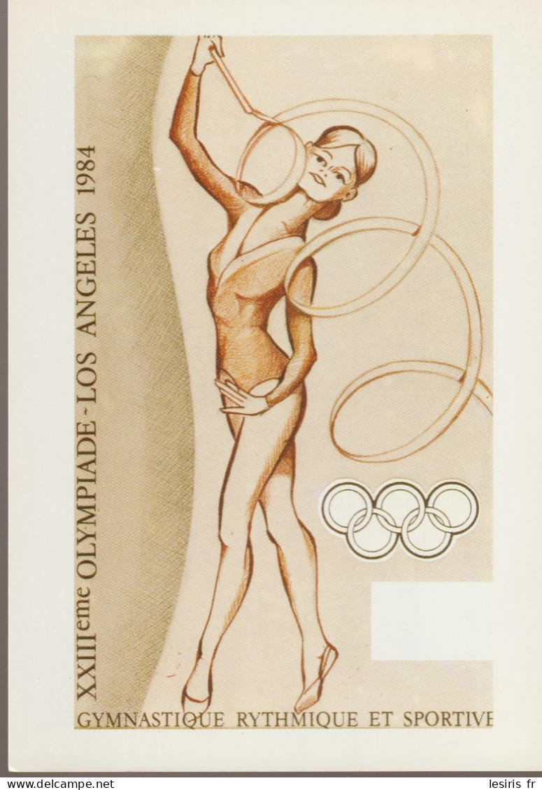 C.P. - PHOTO - GYMNASTIQUE RYTHMIQUE ET SPORTIVE - XXIIIème OLYMPIADE - LOS ANGELES - 1984 - C.E.F. - Gymnastique