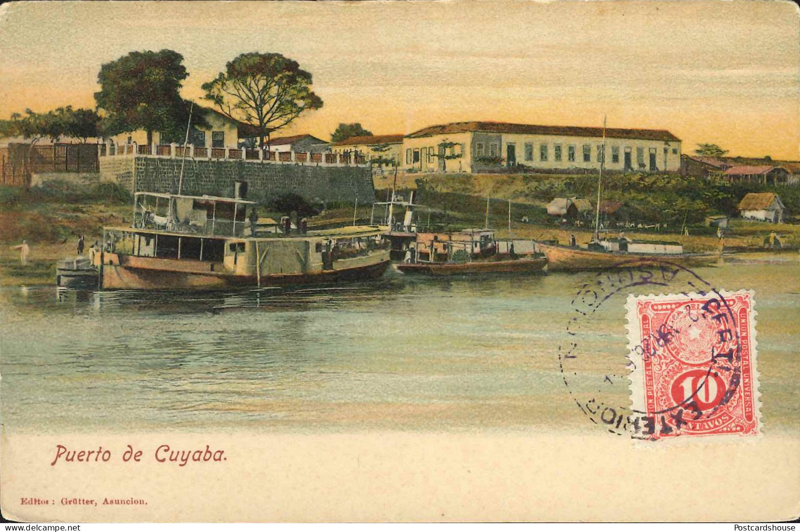 PARAGUAY PUERTO DE CUYABA ED. GRUTTER - Paraguay