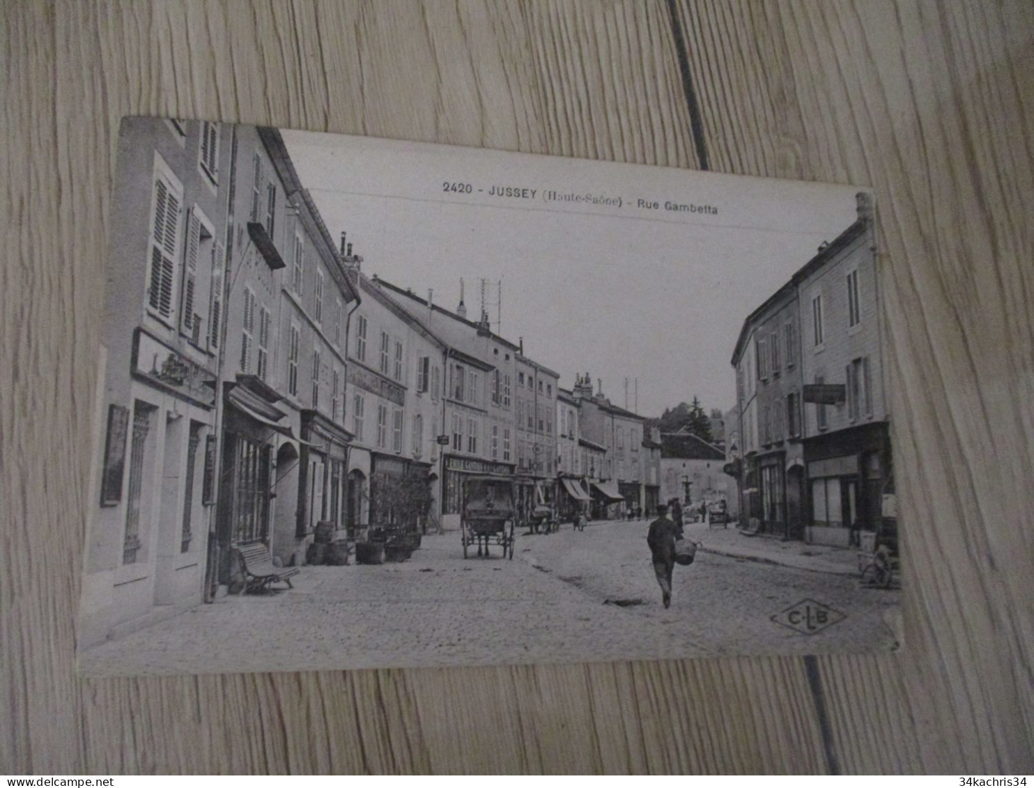 CPA 70 Haute Saône Jussey Rue Gambetta - Jussey