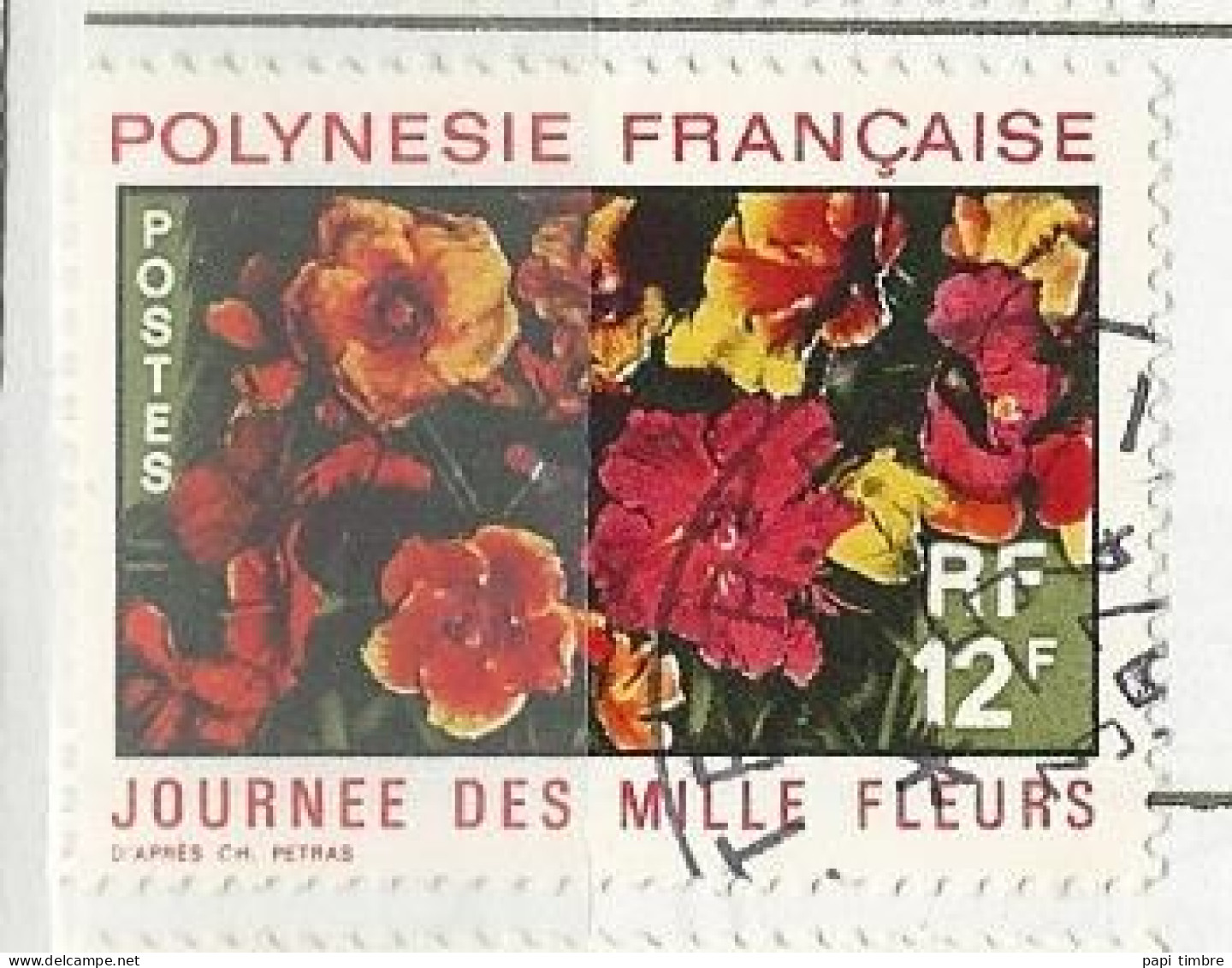 Polynésie - 1971 Journée Des Mille Fleurs - N° 84 Obl. - Gebruikt