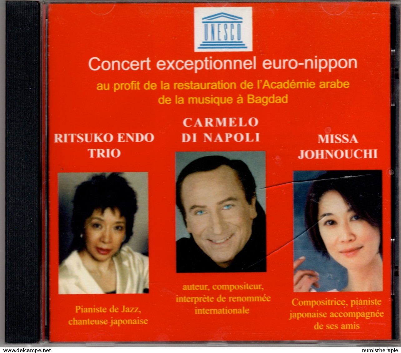 Concert Exceptionnel Euro-Nippon UNESCO (8 Titres Par 3 Artistes) - Limited Editions