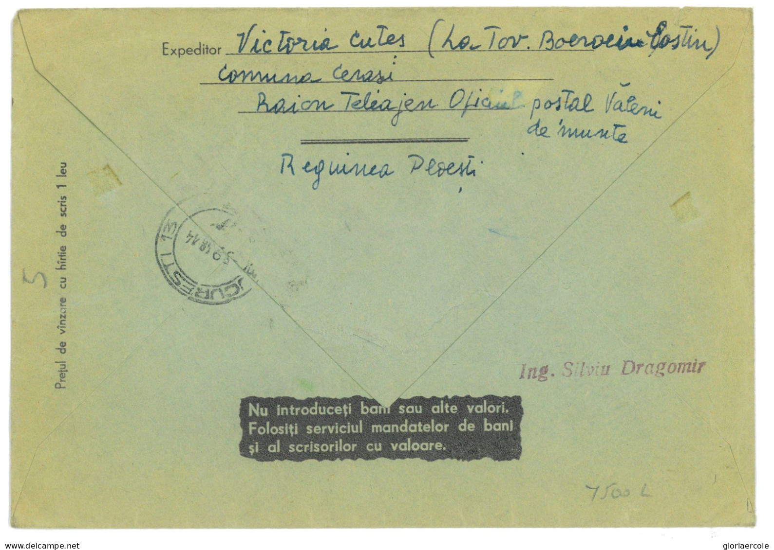 Af9868 - Romania - POSTAL HISTORY - Stationery Card -  1958,MEDICINE Chemist - Medicina