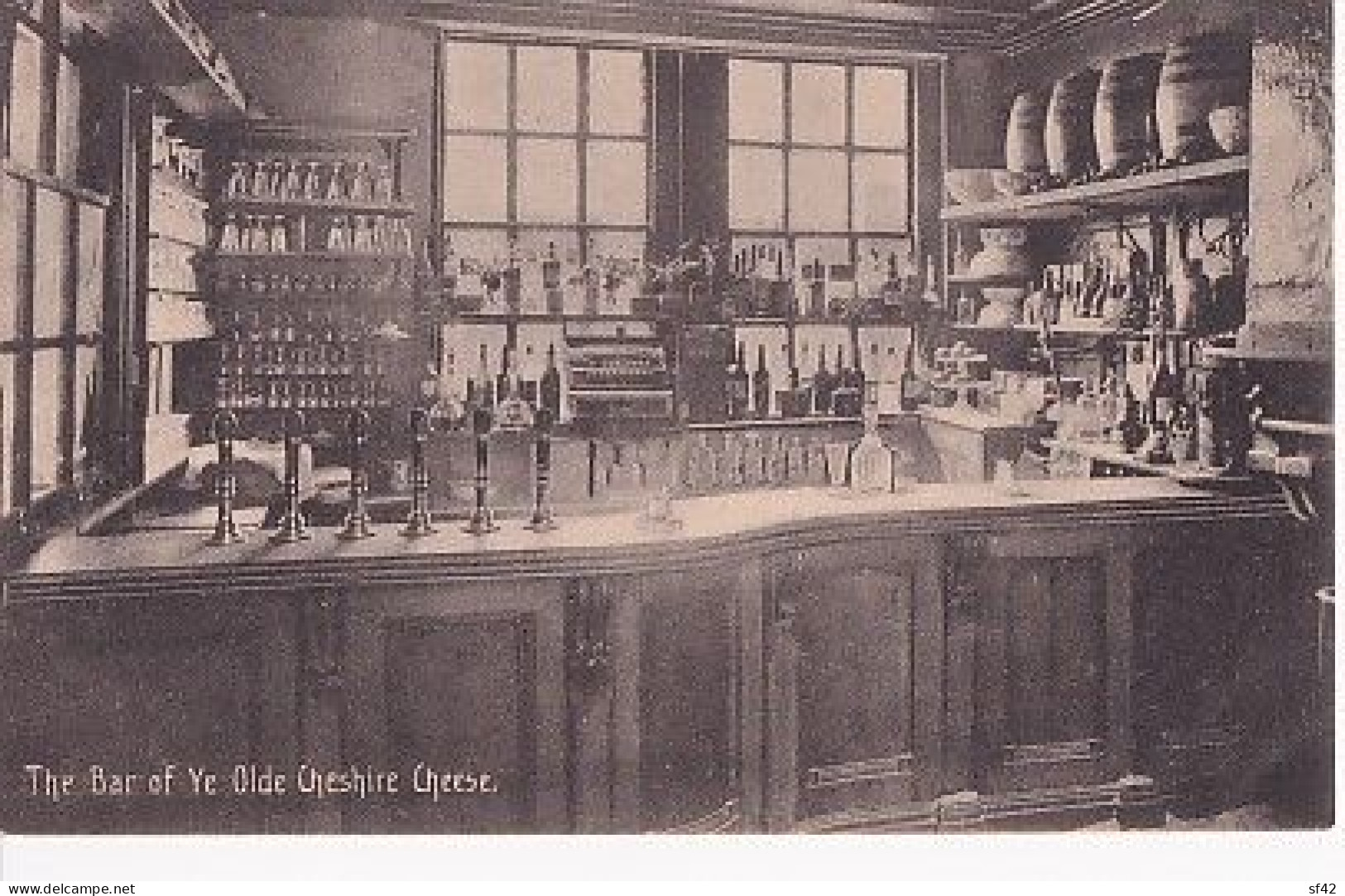 THE BAR OF YE OLDE CHESHIRE CHEESE - Chester