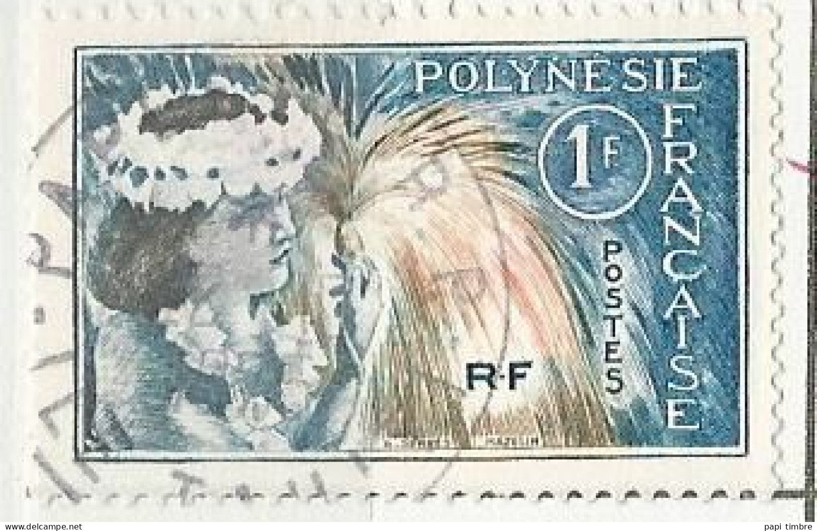Polynésie - 1964 Danseuse Tahitienne - N° 27 Et 28 Obl. - Gebraucht