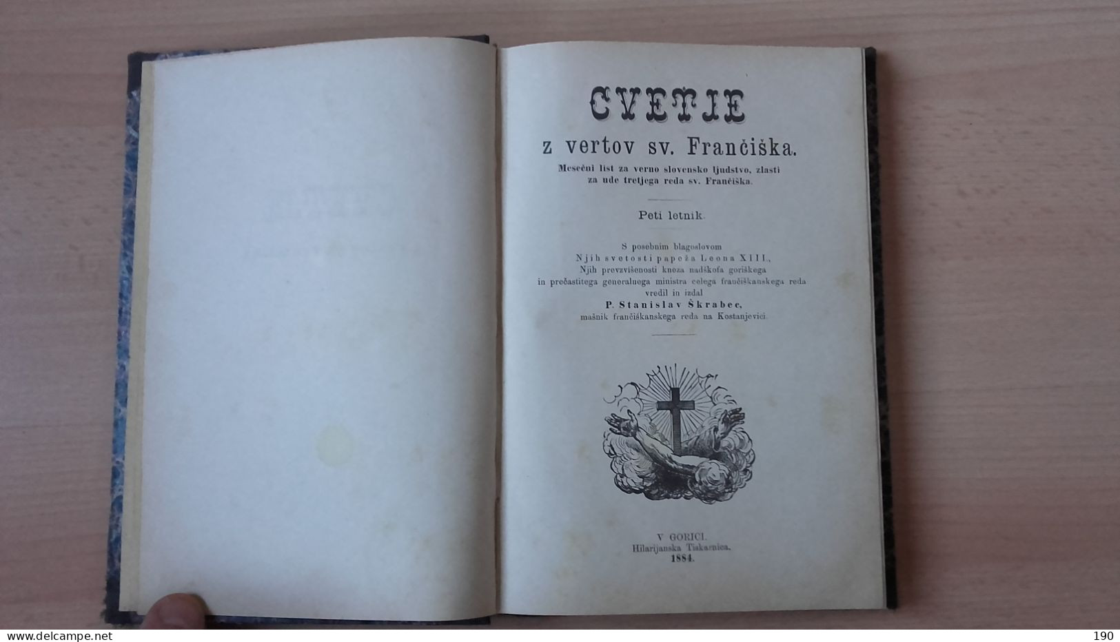 Gorica,Hilarijanska Tiskarnica.Cvetje Z Vertov Sv.Franciska.P.Stanislav Skrabec(Kostanjevica Na Krki)-12 Zvezkov Vezanih - Langues Slaves