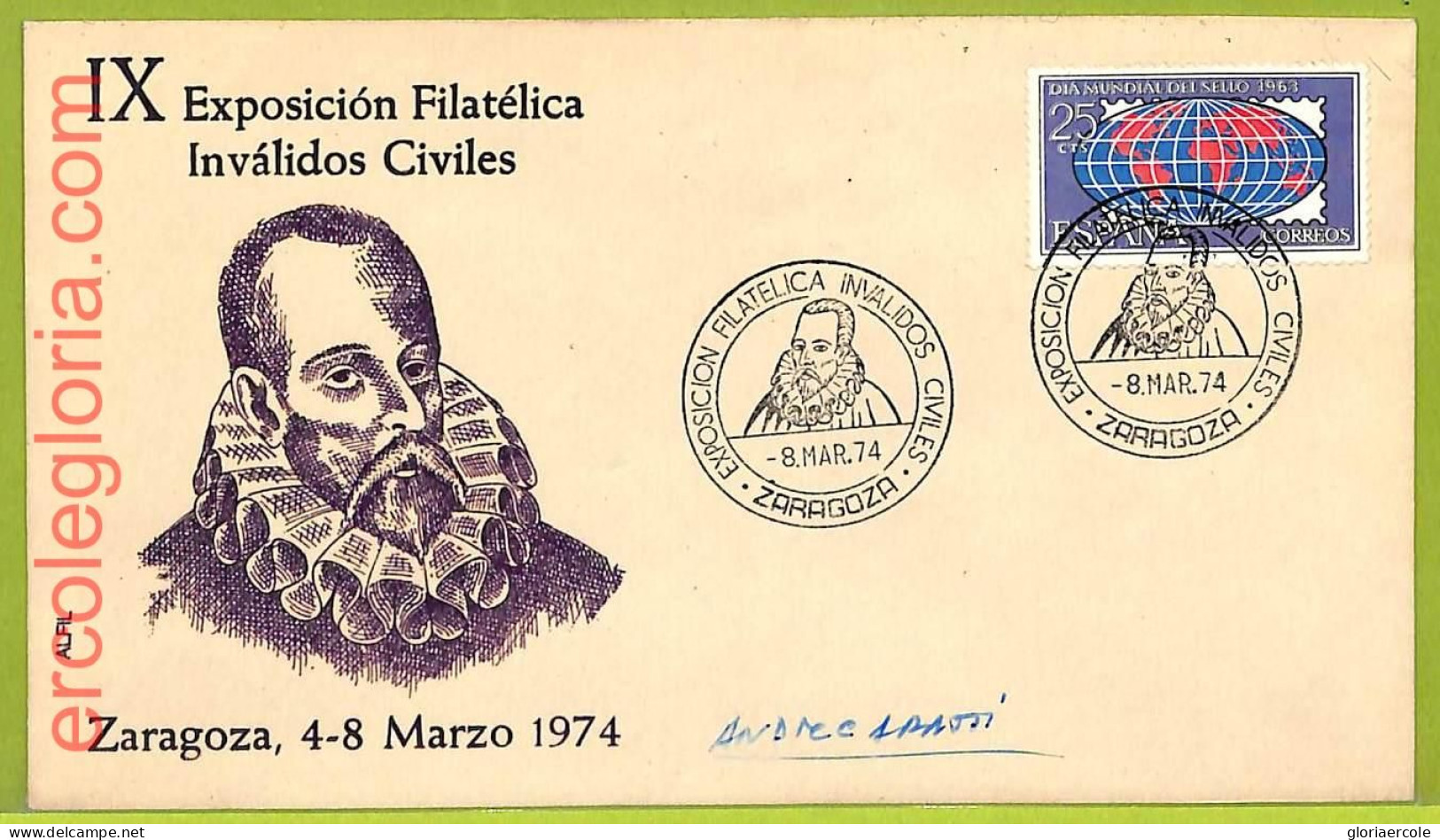 Af9878 - SPAIN - POSTAL HISTORY - Cover - 1974, MEDICINE Disabled - Medicina