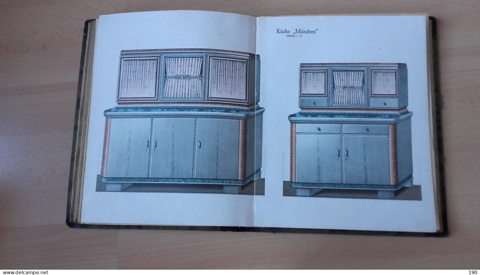 Carton catalogue/catalog of furniture.Katalog der Mobel