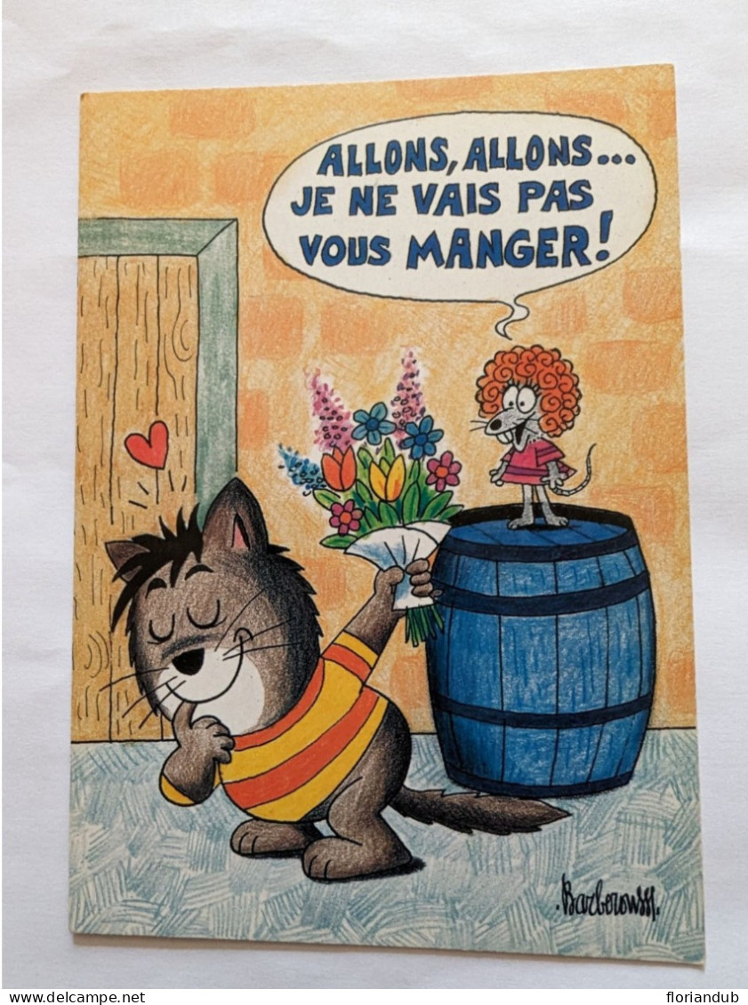 CP Humour - Illustrateur Barberousse - Edition Dalix - Nº 15 Une Vie De Chat - - Barberousse