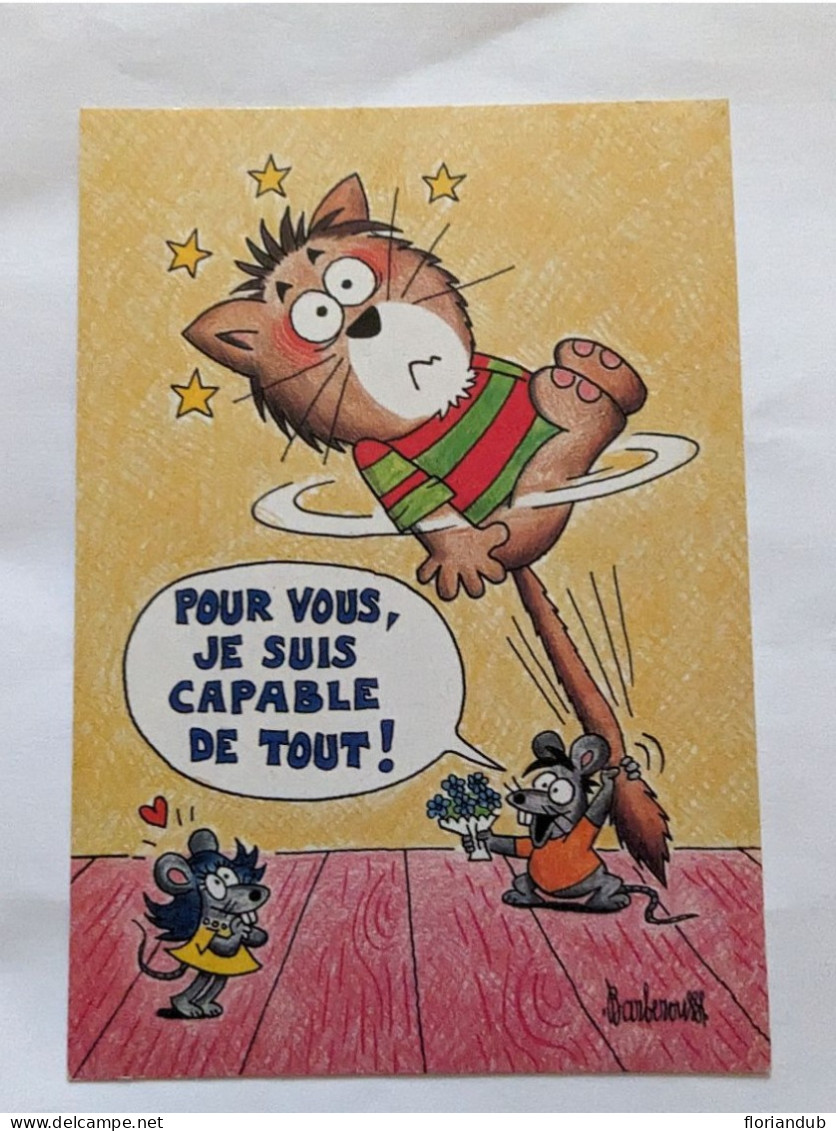 CP Humour - Illustrateur Barberousse - Edition Dalix - Nº 16 Une Vie De Chat - - Barberousse
