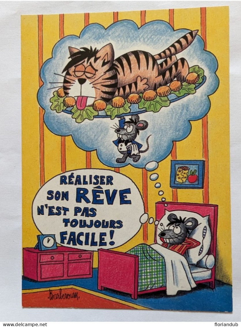 CP Humour - Illustrateur Barberousse - Edition Dalix - Nº 13 Une Vie De Chat - - Barberousse