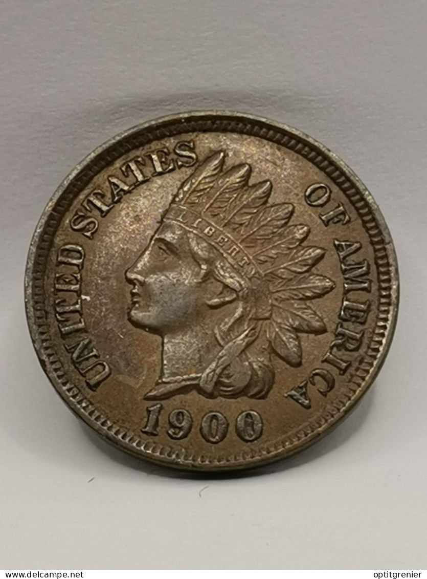 1 CENT INDIAN HEAD 1900 USA / TETE D'INDIEN - 1859-1909: Indian Head