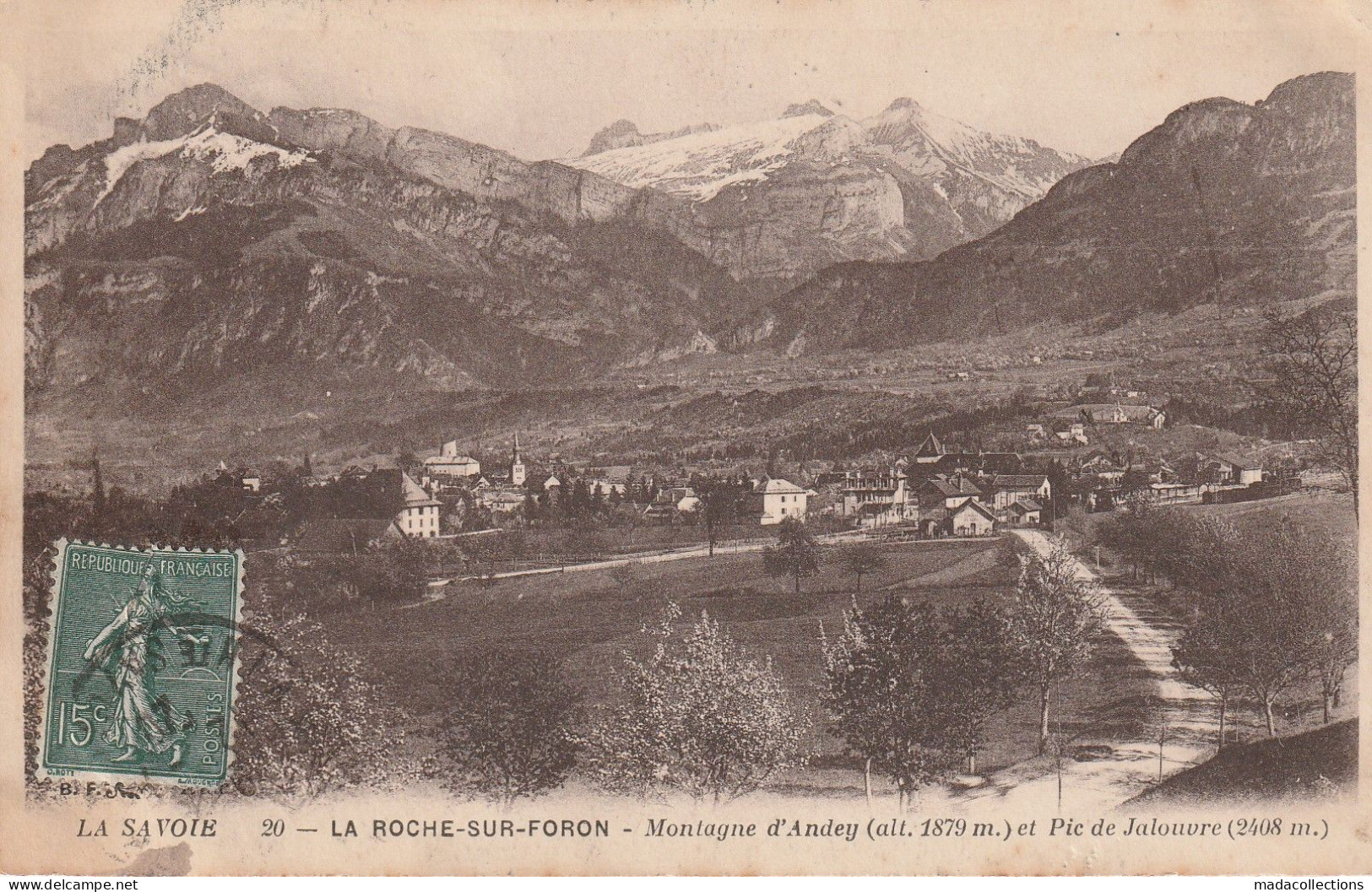 La Roche-sur-Foron (74 - Haute Savoie) Montagne D'Andey - La Roche-sur-Foron