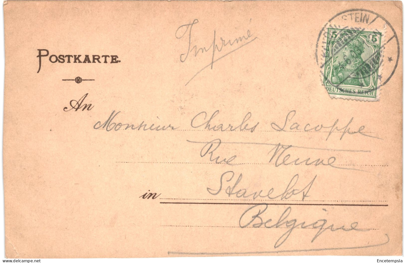 CPA Carte Postale  Germany Schaumburg Grufs Vom Schlofs Schaumburg  1903 VM76790 - Schaumburg