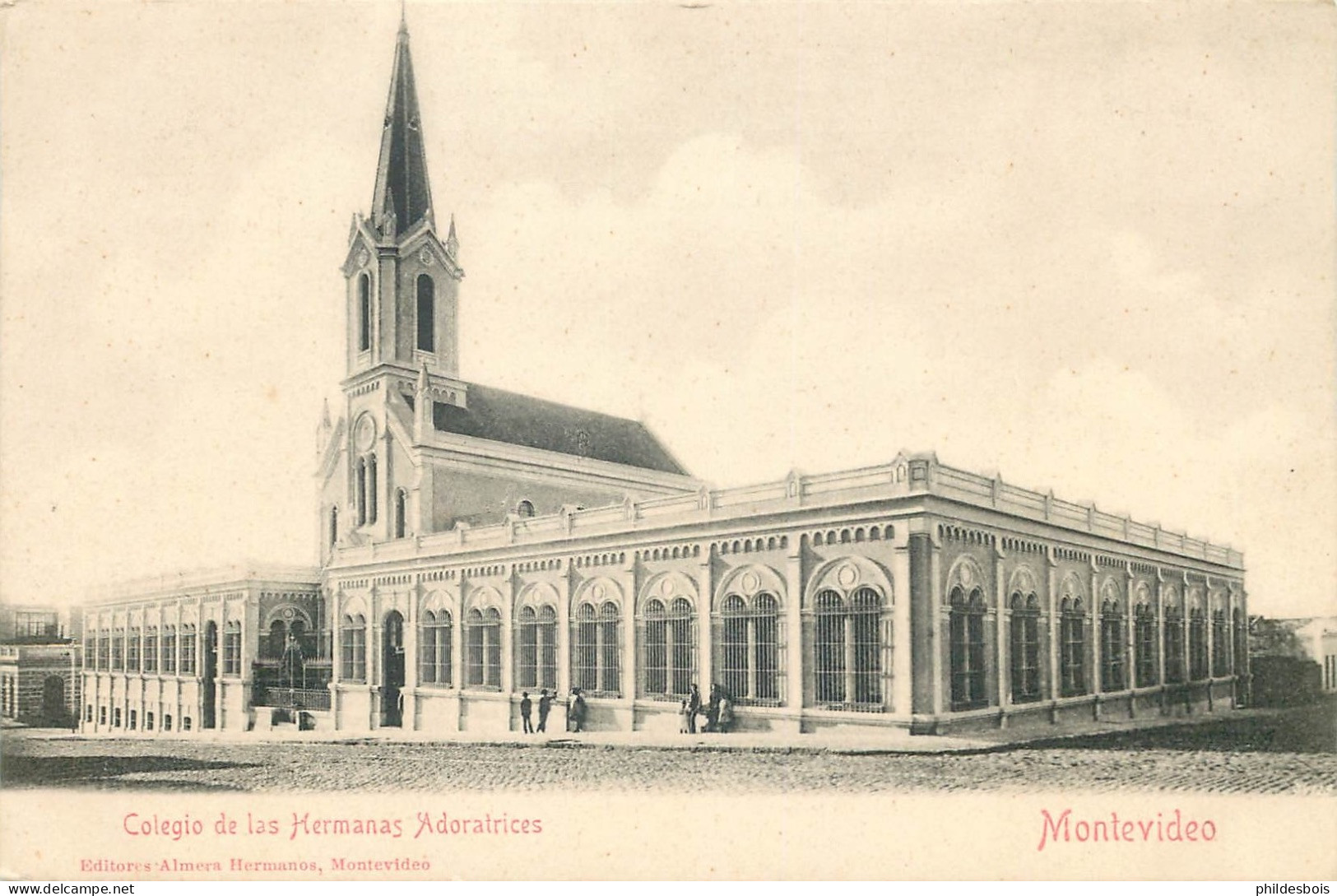 URUGUAY  MONTEVIDEO ( édit Almera Hermanos )   Colegio De Las Hermanas Adoratrices - Uruguay