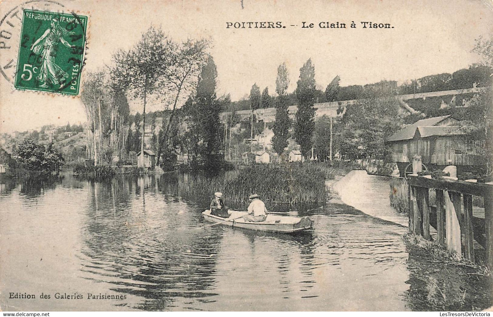 FRANCE - Poitiers - Le Clain à Tison - Carte Postale Ancienne - Poitiers