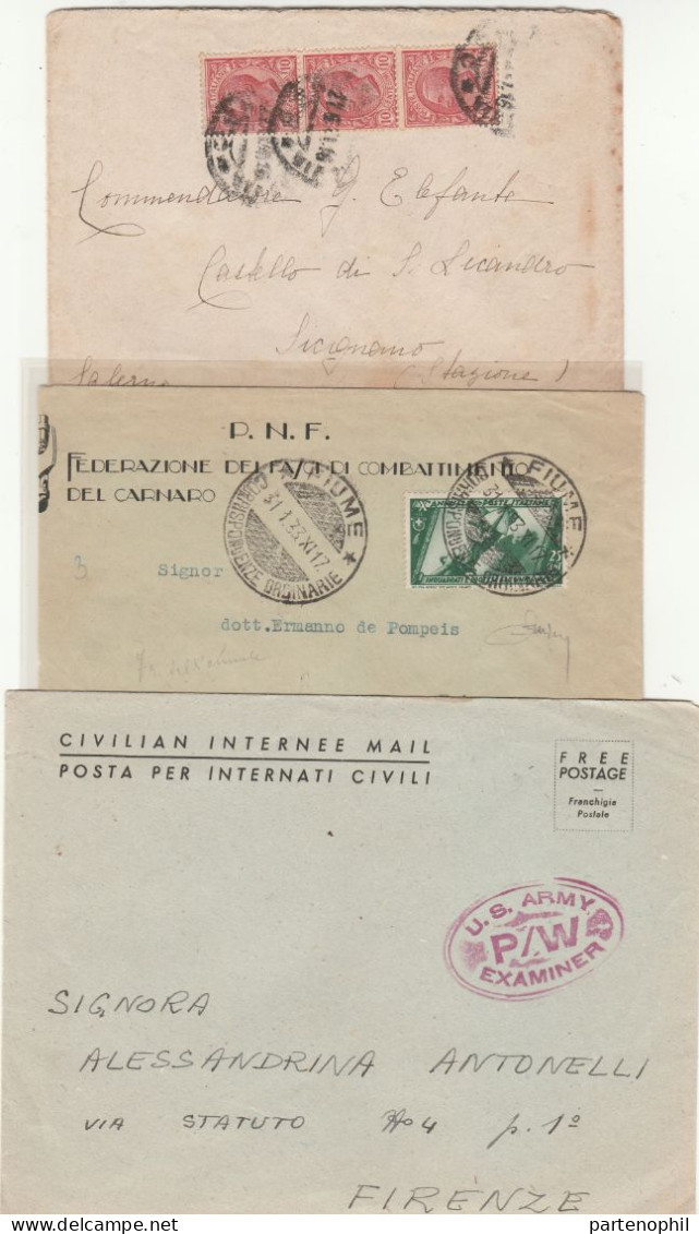 660 - Italia Regno - R.S.I. - Luogotenenza - Insieme Di Oltre 50 Lettere, Cartoline Ecc., Con Diverse Presenze Non Comun - Collections