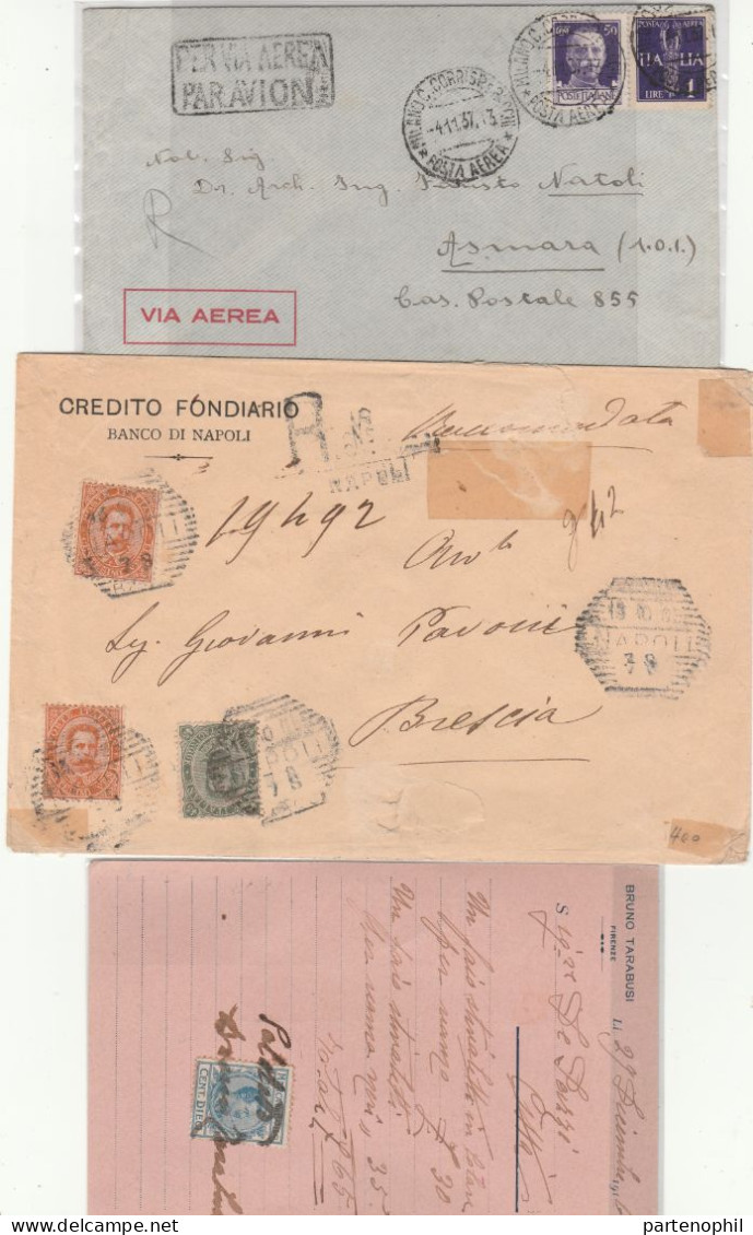 660 - Italia Regno - R.S.I. - Luogotenenza - Insieme Di Oltre 50 Lettere, Cartoline Ecc., Con Diverse Presenze Non Comun - Collections