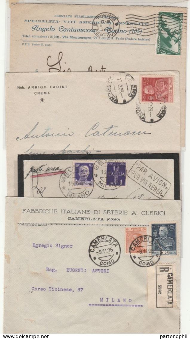 660 - Italia Regno - R.S.I. - Luogotenenza - Insieme di oltre 50 lettere, cartoline ecc., con diverse presenze non comun