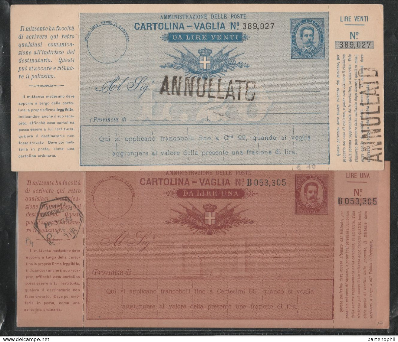 659 - Italia Regno - Interi Postali - 1886/1943 - Interessante Collezione Con Alcune Ripetizioni Formata Da 126 Pezzi Di - Collections