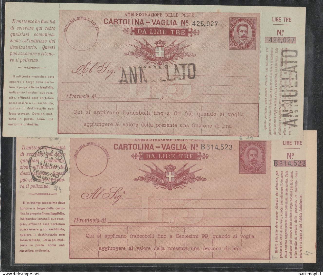 659 - Italia Regno - Interi Postali - 1886/1943 - Interessante collezione con alcune ripetizioni formata da 126 pezzi di