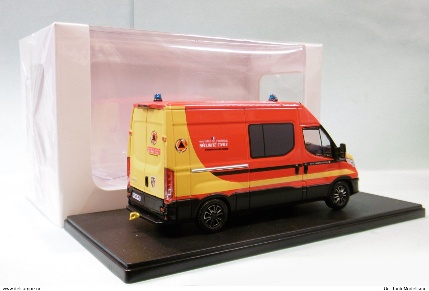 Eligor - IVECO DAILY MY 2019 Sécurité Civile Pompiers Réf. 117174 NBO Neuf 1/43 - Eligor