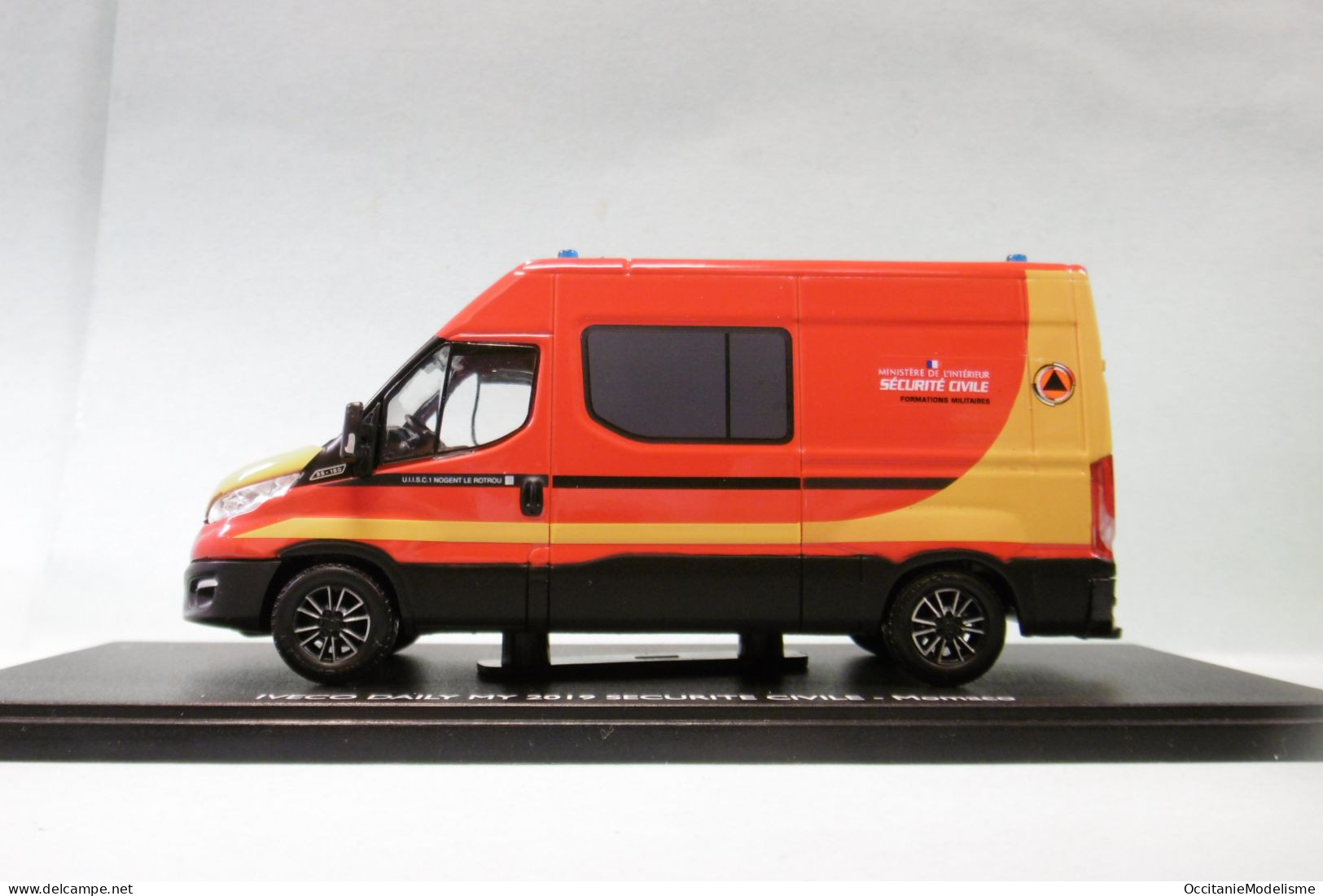 Eligor - IVECO DAILY MY 2019 Sécurité Civile Pompiers Réf. 117174 NBO Neuf 1/43 - Eligor