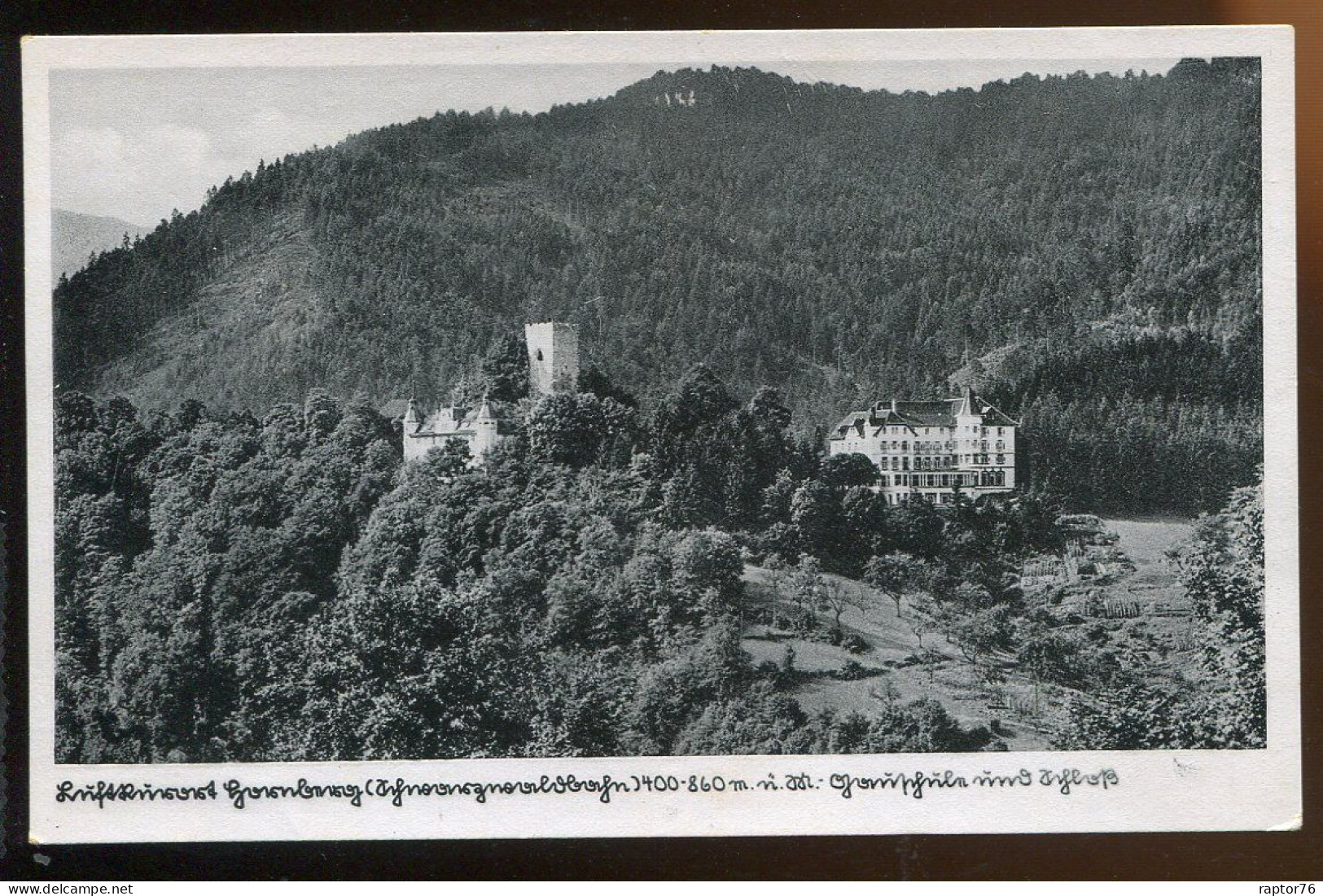 CPSM Non écrite Allemagne HORNBERG  Schloss - Hornberg
