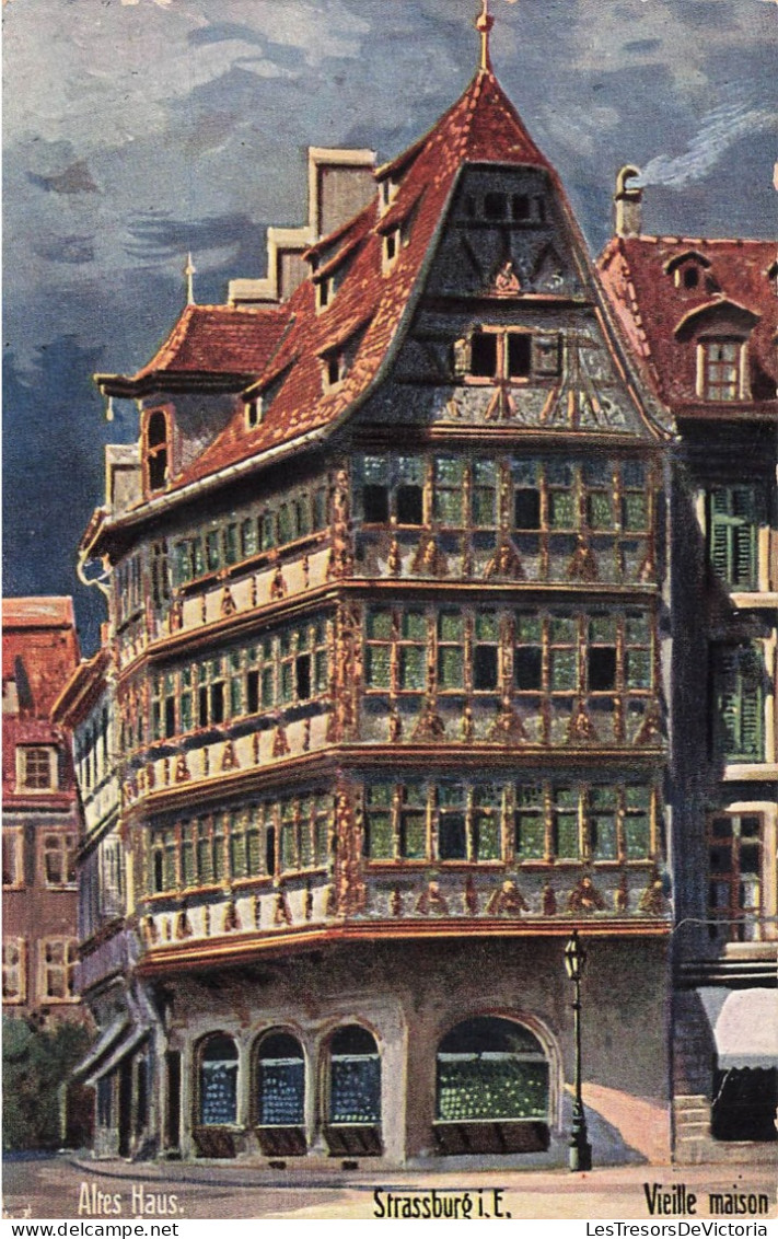 FRANCE - Strasbourg - Vieille Maison - Carte Postale Ancienne - Strasbourg
