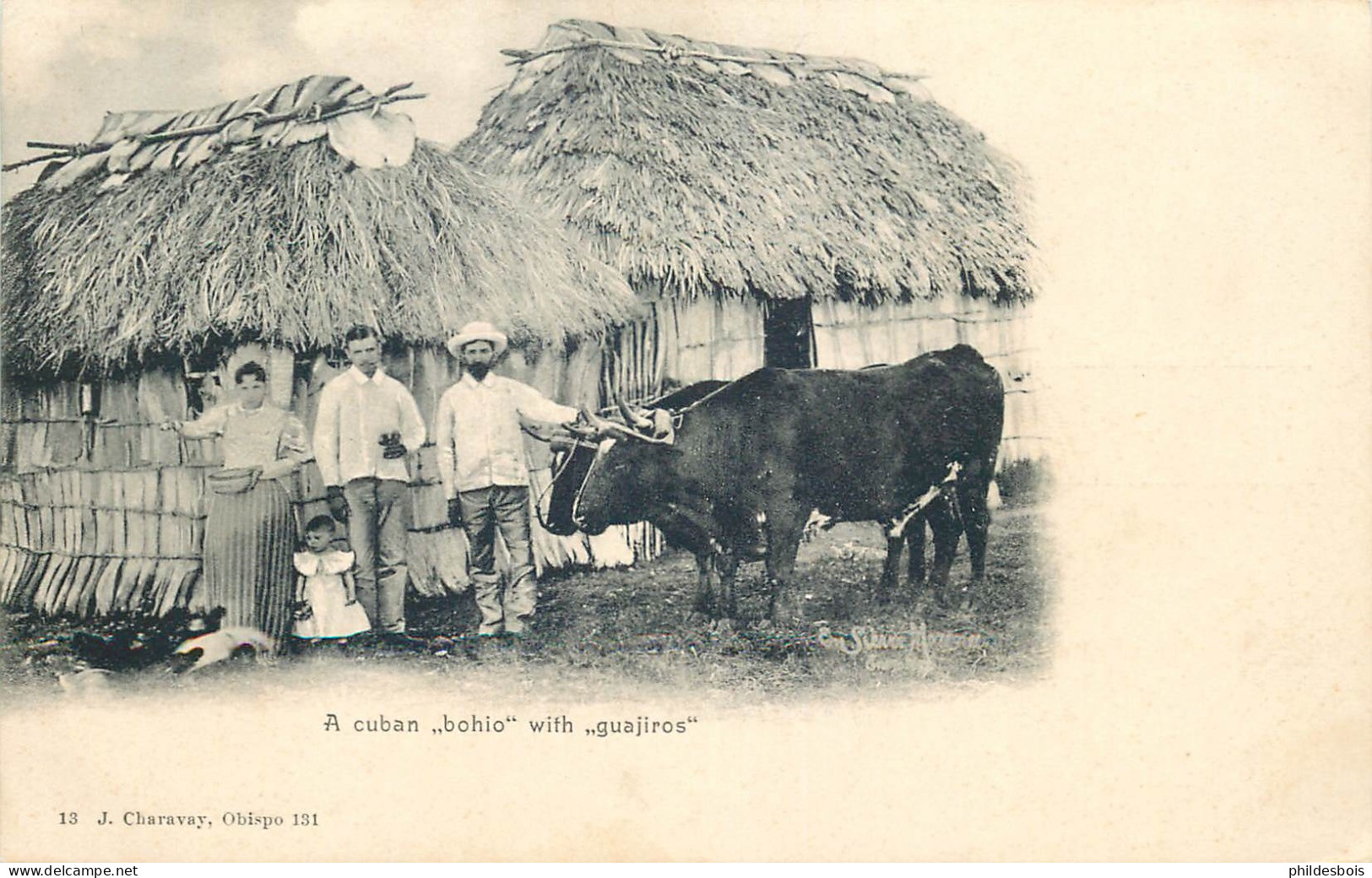 CUBA   BOHIO With Guajiros  (édit Charavay) - Cuba