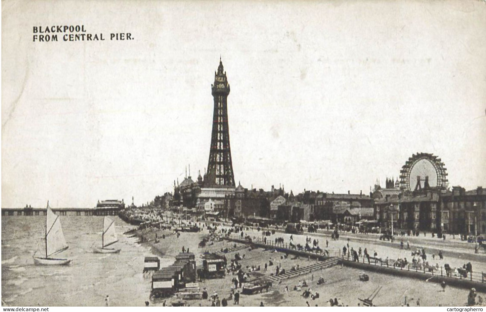 United Kingdom England Blackpool Central Pier Tower - Blackpool